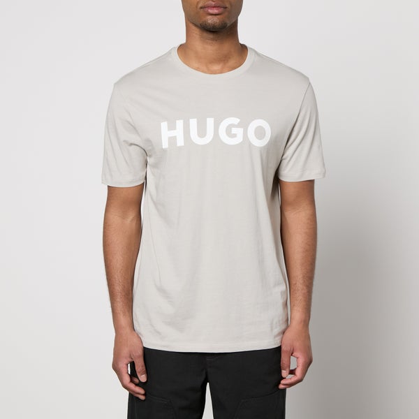 HUGO Dulivio Logo-Print Cotton-Jersey T-Shirt