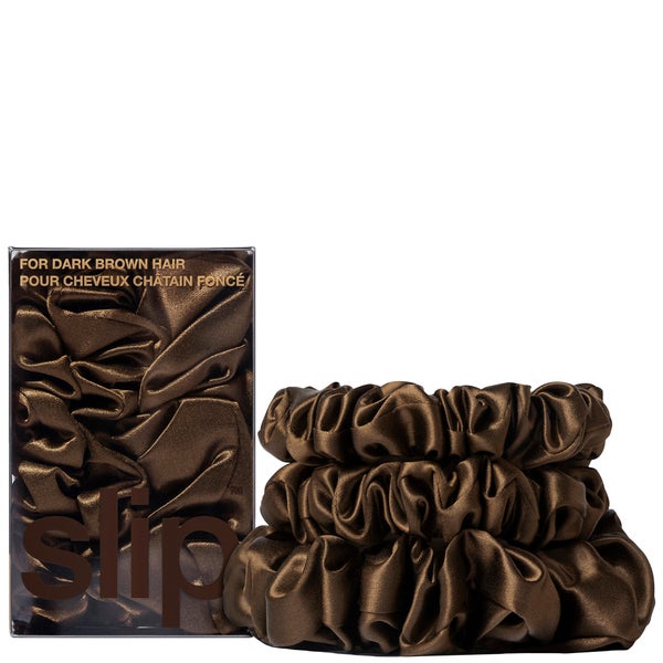 Slip Pure Silk Back To Basics Assorted Scrunchie Set (Various Colours)