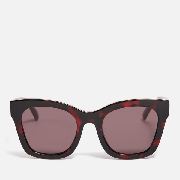 Le Specs Showstopper Square Frame Tritan Sunglasses