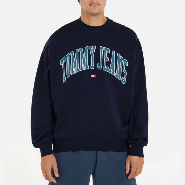 Tommy Jeans Boxy Varsity Cotton Sweatshirt