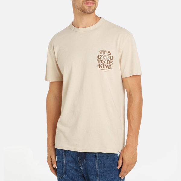 Tommy Jeans Novelty Graphic Organic Cotton-Jersey T-Shirt