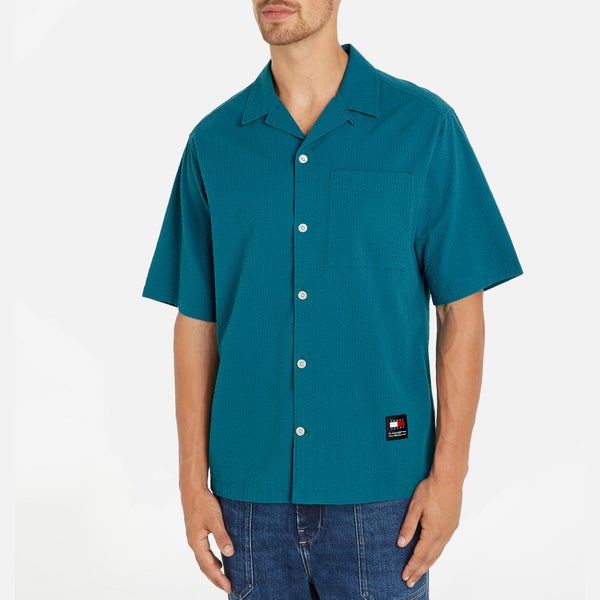 Tommy Jeans Camp Cotton Seersucker Shirt