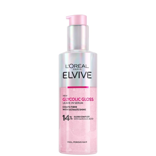 L&apos;Oréal Paris Elvive Glycolic Gloss Leave-in Serum for Dull Hair 150ml