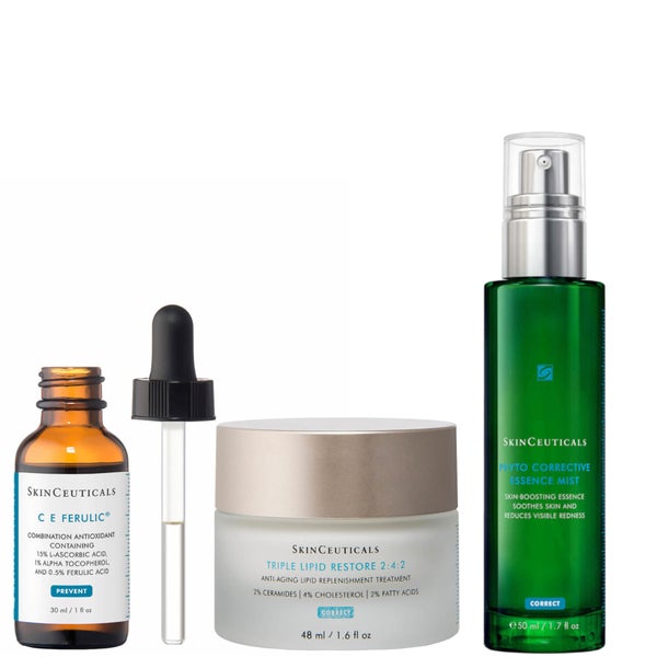 SkinCeuticals Anti-Aging Refine, Smooth and Hydrate Regimen with Phyto Corrective Essence Mist ($401 Value)