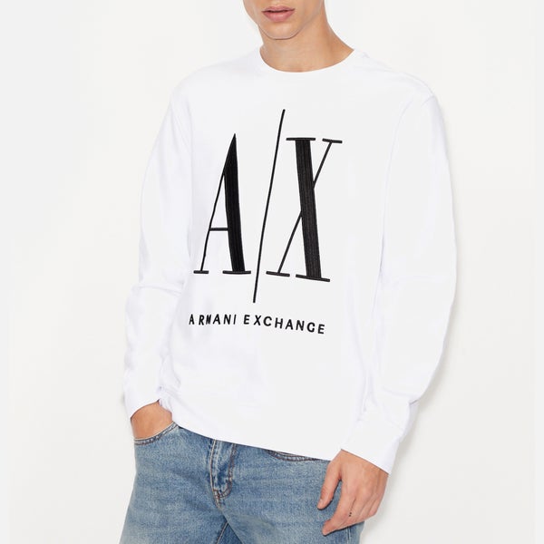 Armani Exchange Logo Cotton Sweatshirt