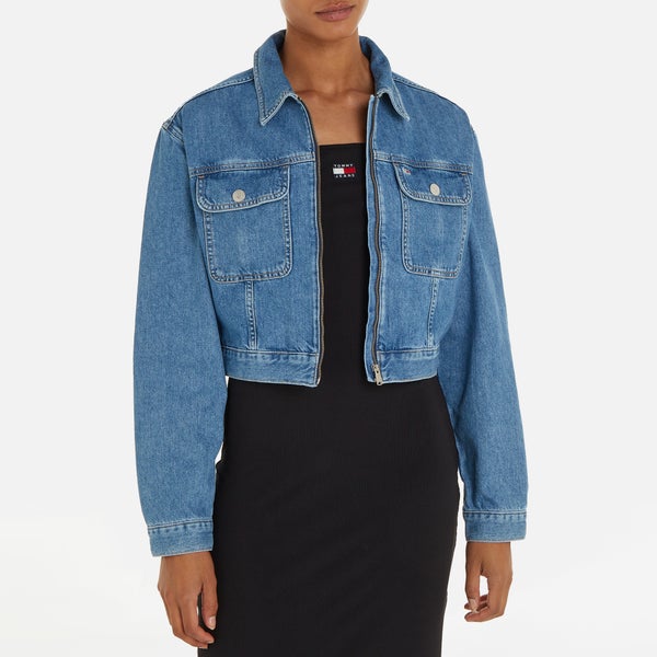 Tommy Jeans Claire Cropped Denim Jacket