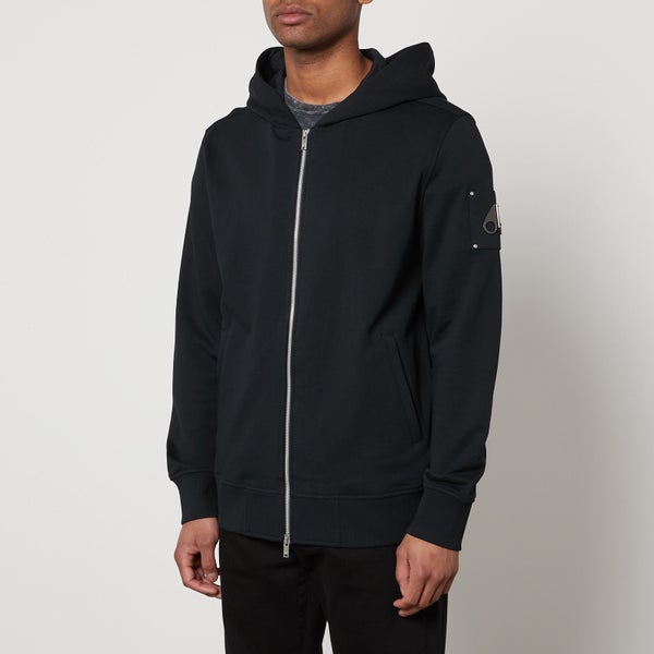 Moose Knuckles Hartsfield Cotton-Jersey Zipped Hoodie