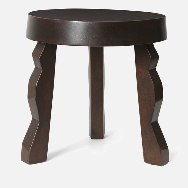 Ferm Living Faye Stool - Dark Stained Mango