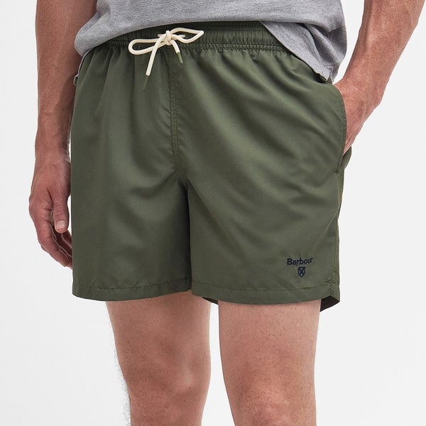 Barbour Heritage Staple Logo 5" Swim Shorts