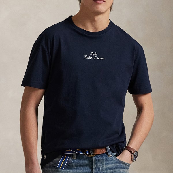Polo Ralph Lauren Embroidered Logo Cotton-Jersey T-Shirt