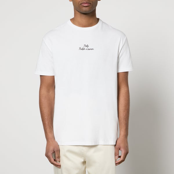 Polo Ralph Lauren Classic-Fit Jersey-T-Shirt mit Logo - White