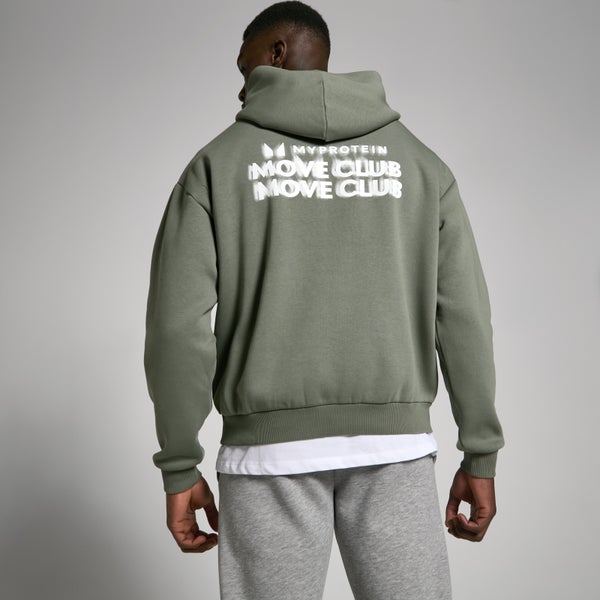 MP Move Club Graphic Hoodie - Moss Green