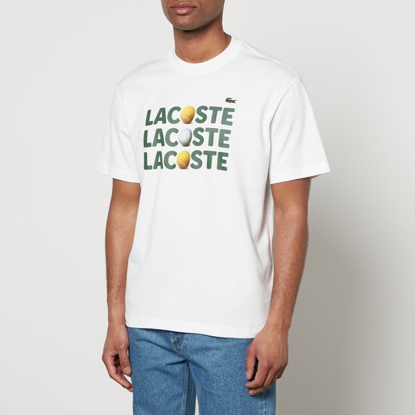 Lacoste Vintage Ad Cotton-Jersey T-Shirt