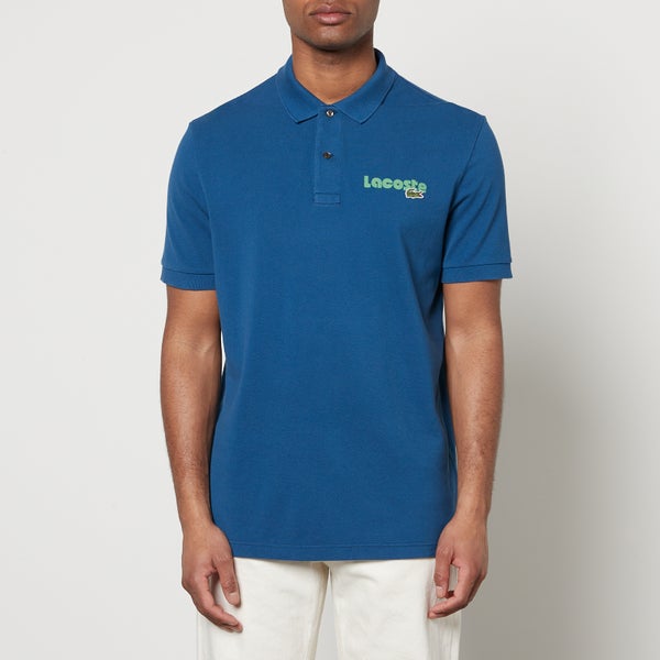 Lacoste Retro Logo Cotton-Piqué Polo Shirt