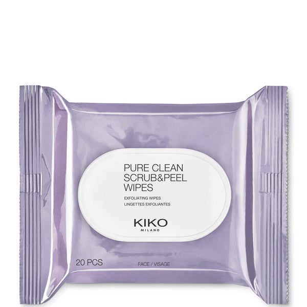 KIKO Milano Pure Clean Scrub & Peel Wipes