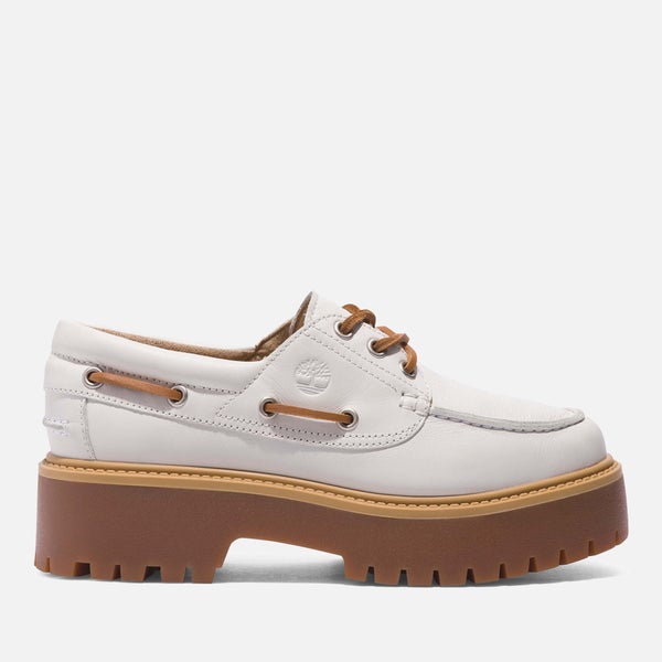 Timberland Women's Slone Street Leather Boat Shoes