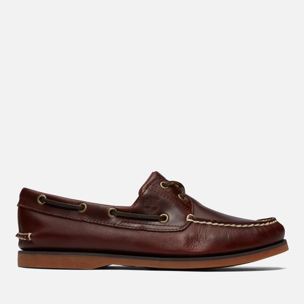 Timberland Men's Classic 2-Eye Boat Shoes - Medium Brown