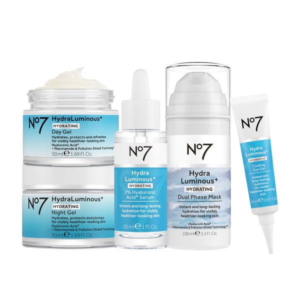 Hydrating & Refreshing HydraLuminous+ Collection for dry skin