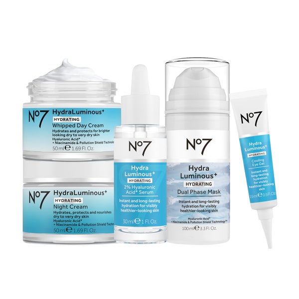 Hydrating & Brightening HydraLuminous+ Collection for dry & very dry skin