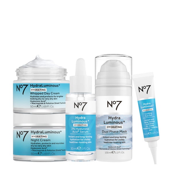 Hydrating & Brightening HydraLuminous+ Collection for dry & very dry skin