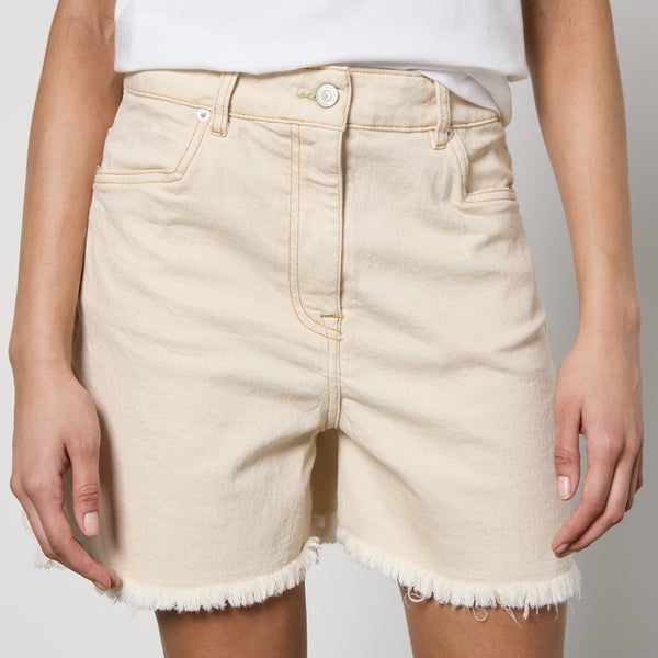 PS Paul Smith Raw Hem Denim Shorts