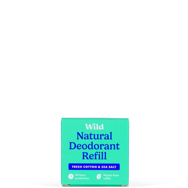 Wild Fresh Cotton and Sea Salt Deodorant Refill 40g