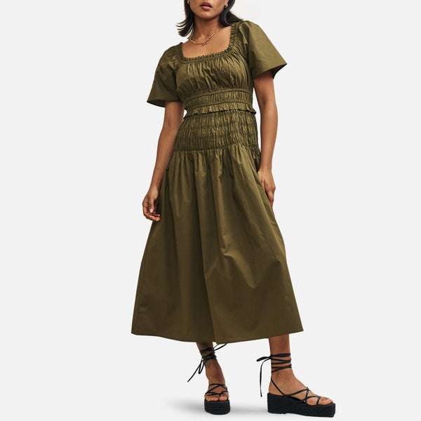 Nobody's Child Women's Cassandra Midaxi Dress - Green