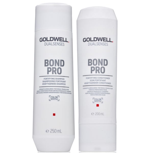 Goldwell Dualsenses Bondpro+ Shampoo And Conditioner Duo For Dry, Damaged Hair