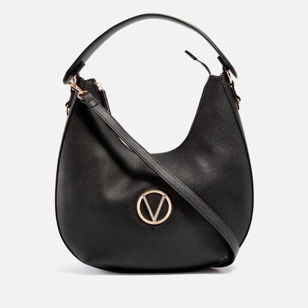 Valentino Katong Pebbled Faux Leather Hobo Bag