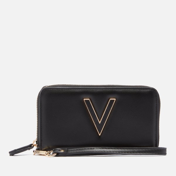 Valentino Women's Coney Zip Around Wallet - Nero