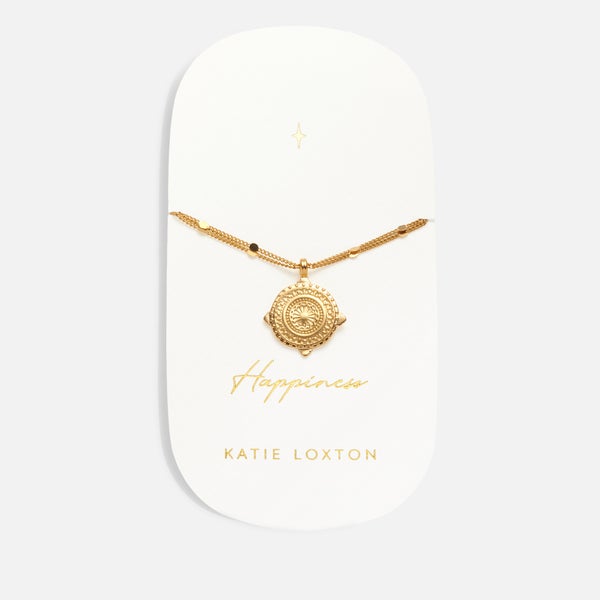 Katie Loxton Happiness Antique 18-Karat Gold-Plated Bracelet