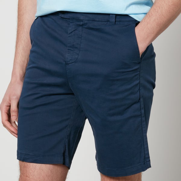 Sandbanks Organic Cotton-Blend Twill Chino Shorts