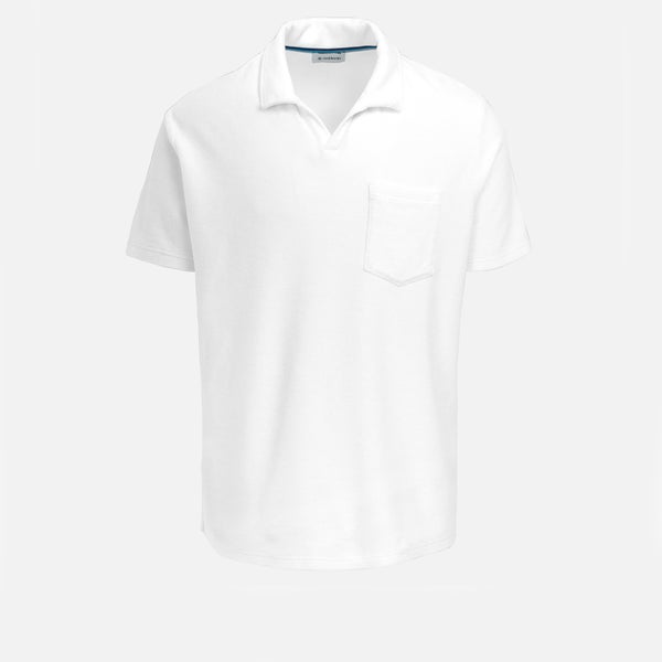 Sandbanks Resort Cotton Terry Polo Shirt