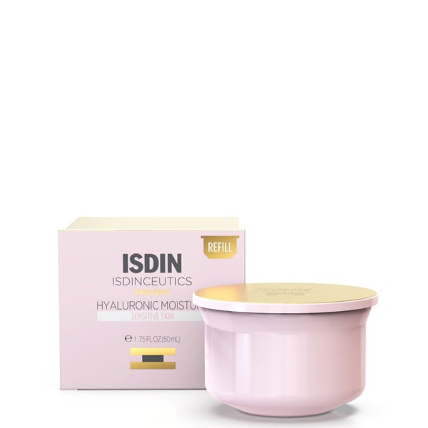 ISDIN ISDINCEUTICS Hyaluronic Moisture Hydrating Face Moisturiser for Sensitive Skin 50ml Refill