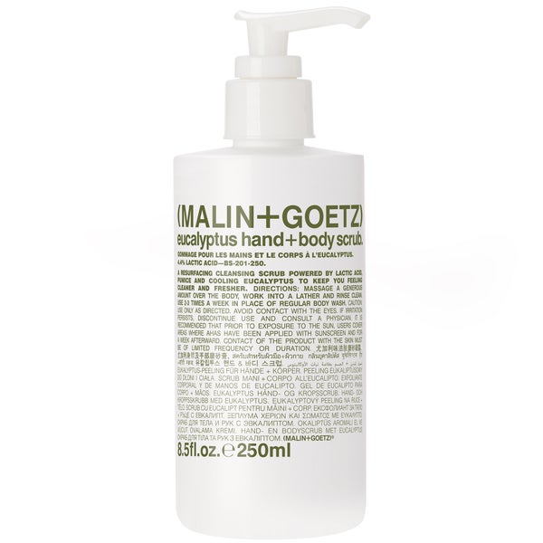 MALIN + GOETZ Eucalyptus Hand + Body Scrub 250ml