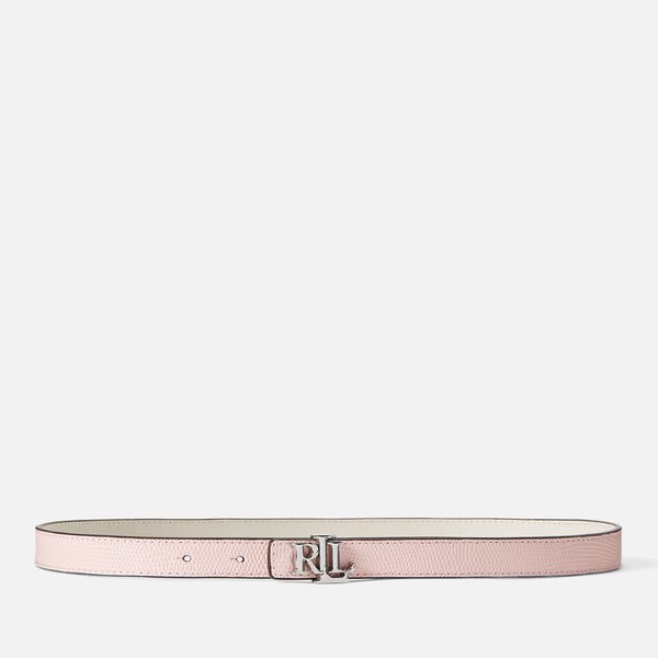 Lauren Ralph Lauren Reversible Leather 20 Skinny Belt
