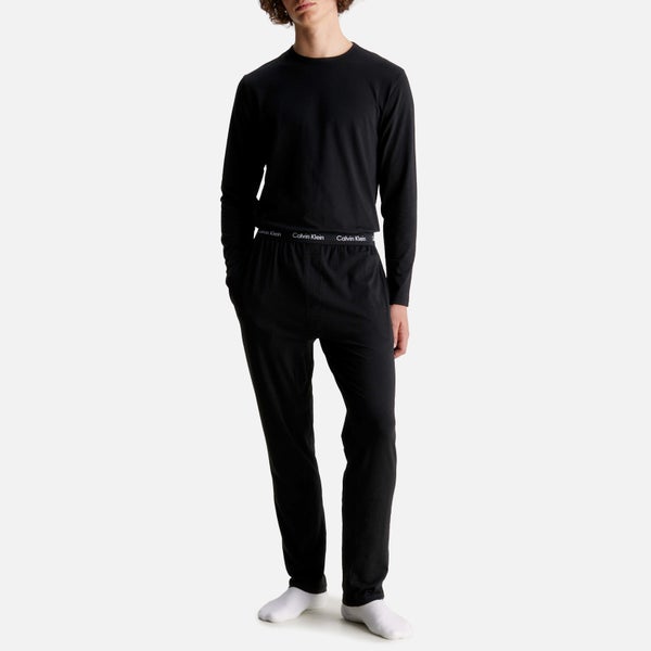 Calvin Klein Men's Long Sleeved Lounge Set - Black