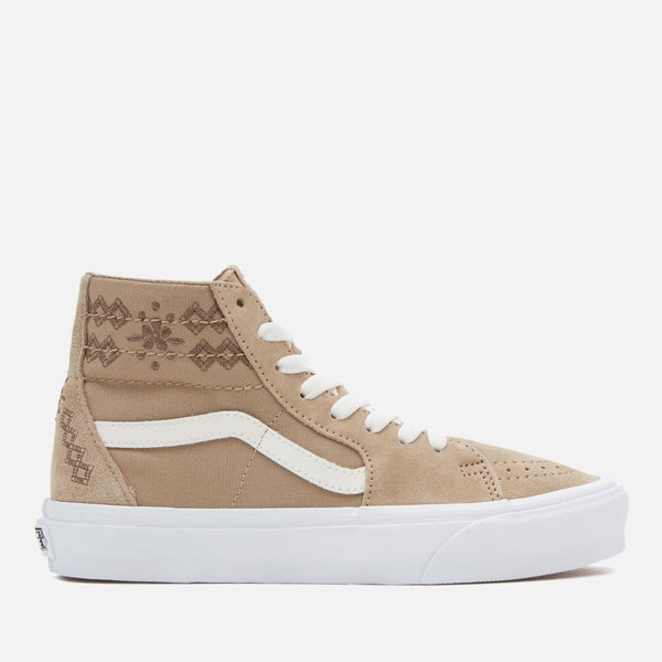 Vans Women's SK8-Hi Tapered Canvas and Suede Trainers