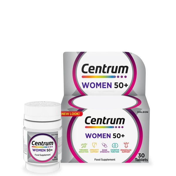 Centrum Women's 50+ Multivitamins and Minerals Tablets - 30 Tablets