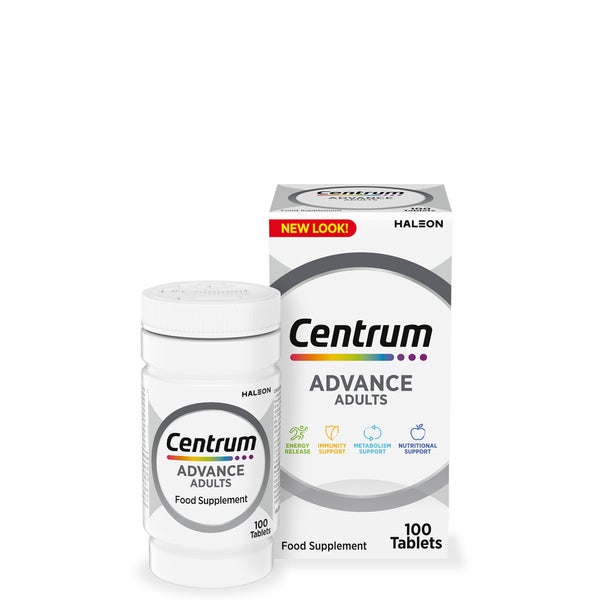 Centrum Advance Multivitamins and Minerals Tablets - 100 Tablets