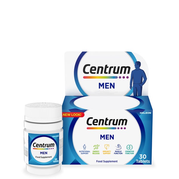 Centrum Men's Multivitamins and Minerals Tablets - 30 Tablets