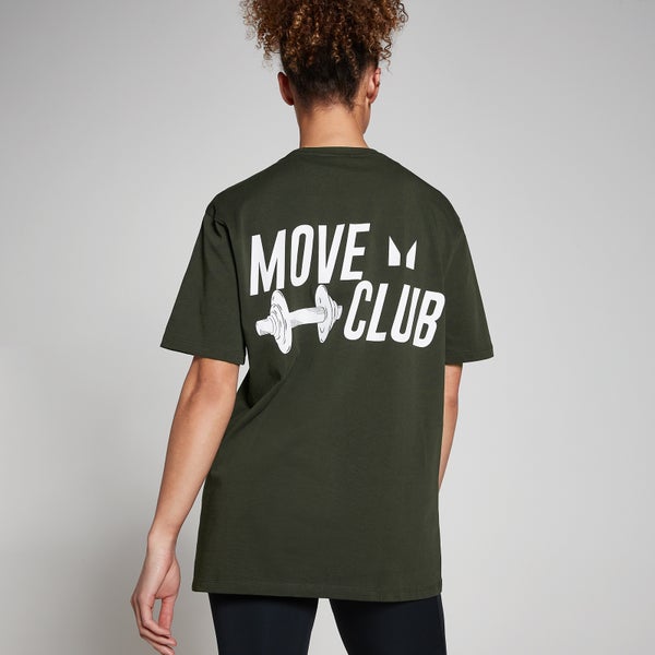 MP Women's Oversized Move Club T-Shirt - Forest Green