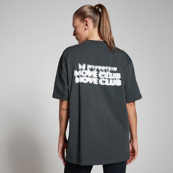 MP Move Club Graphic T-Shirt - Washed Black