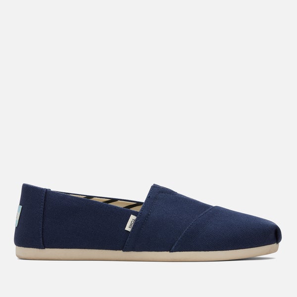 TOMS Women's Alpargata Vegan Canvas Pumps - Navy