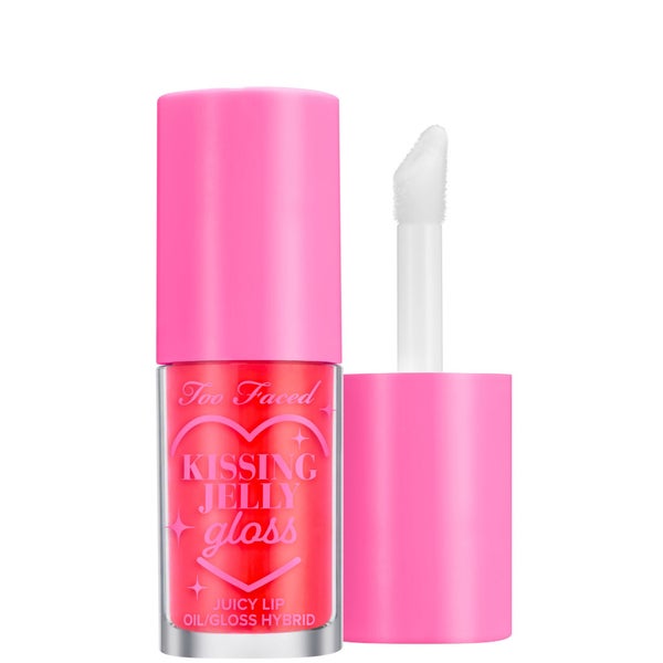 Too Faced Kissing Jelly Lip Oil Gloss - Sour Watermelon