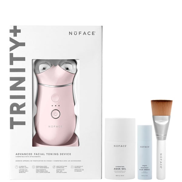 NuFACE Trinity+ Starter Kit - Sandy Rose