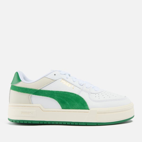 Puma CA Pro Suede Basket Trainers - Puma White/Archive Green