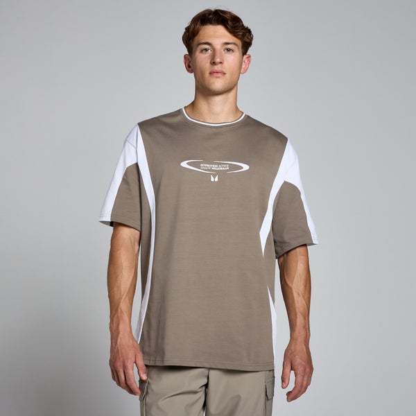 MP Men's Tempo Contrast Retro Oversized T-Shirt - Espresso