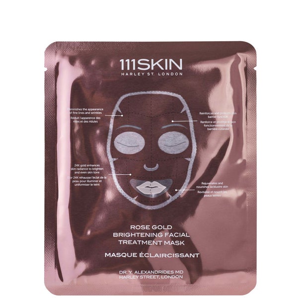 111SKIN Rose Gold Brightening 5-Piece Facial Mask Set