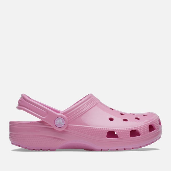 Crocs Women's Classic High Shine Clogs - Pink Tweed